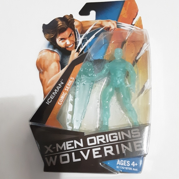 2009 X-Men Origins Wolverine ICEMAN Comic Series Action Figure